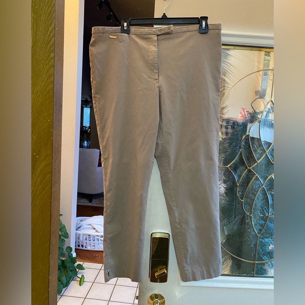 Women’s Tan Pants, Worthington. Size 16.